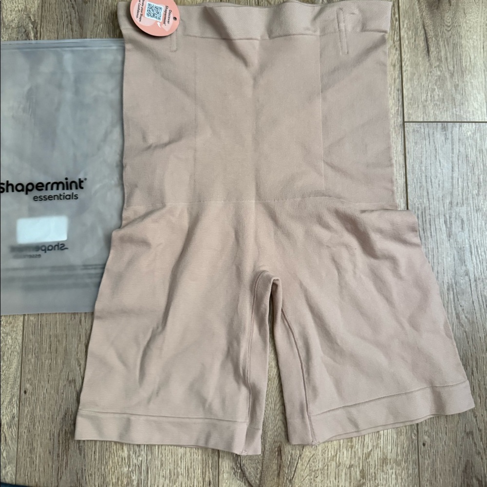 (XL/2XL) BEIGE Shapermint High Waist Shaper Shorts